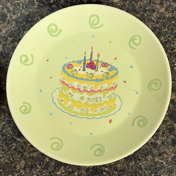 1/24  set of 4 birthday plates avon 2003 6.5” collectible plates - Picture 2 of 8